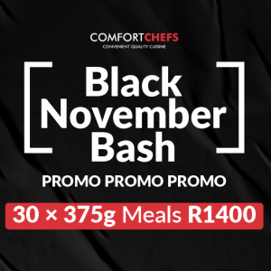 Black November Bash - 30 x 375g Meals Promo Pack by Comfort Chefs