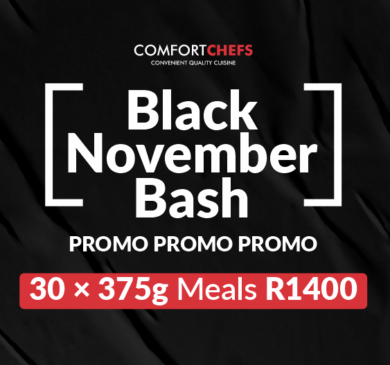 Black November Bash - 30 x 375g Meals Promo Pack by Comfort Chefs