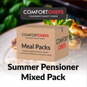 Summer Pensioner Mixed Pack – 10 ready-made frozen meals by Comfort Chefs