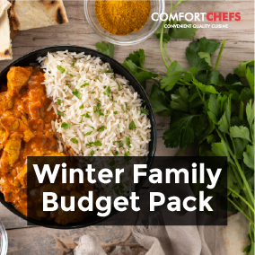 Comfort Chefs Winter Family Budget Pack frozen family meals
