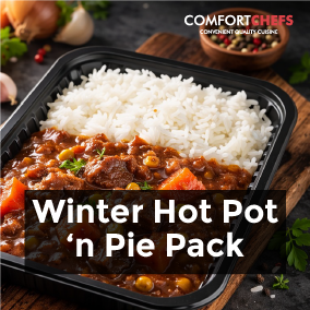Comfort Chefs Winter Hot Pot and Pie Pack frozen meals