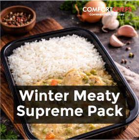 Comfort Chefs Winter Meaty Supreme Pack frozen meals