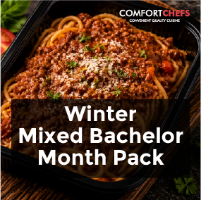 Comfort Chefs Winter Mixed Bachelor Month Pack frozen meals
